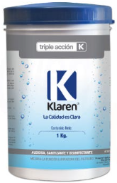 Tableta Triple Accion Klaren 1kg
