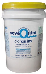 Tricloro Novequim Tab. 3" Envase 50kg