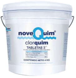 Clorquim Tab. 3" 4kg
