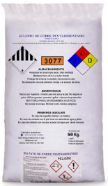 Sulfato de Cobre 25kg